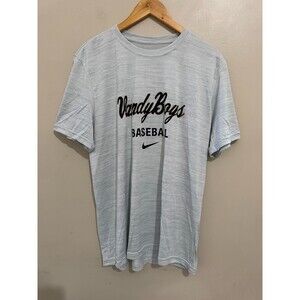 Nike Vanderbilt Commodores Vandy Boys Baseball Team Issue Velocity Shirt Mens L